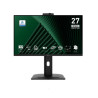 27" WQHD 100Hz 16:9 Docking Monitor - USB-C Docking 98W PD - 2xHDMI, 2xDP, Webcam - Height, Tilt, Swivel, Pivot - VESA - 4Y Warr