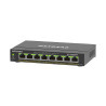SOHO 8-port High-Power PoE+ Gigabit Smart Managed Plus Switch Total 123W
