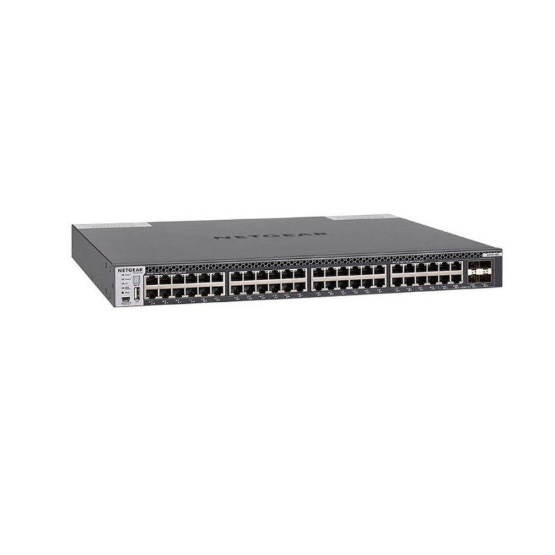 Managed Switch: 48-PORT MANAGED L3 STACK SWITCH, 10G(48), SFP+ (4), LIFE WTY