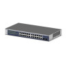 Managed Switch: 24-PORT SMART MANAGED SWITCH, GbE(24), SFP(2), LIFE WTY