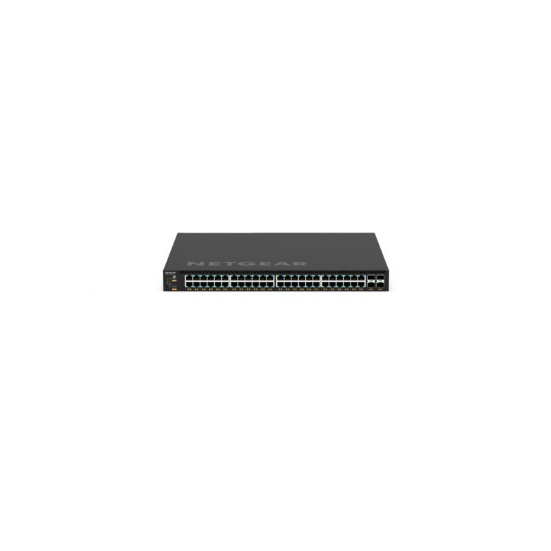 POE Managed Switch: 52 Ports M4350-48G4XF Layer 3 Stackable Fully Managed Switch with 48 x 1G POE+ & 4 x 10GBASE-X SFP+, ProSAFE
