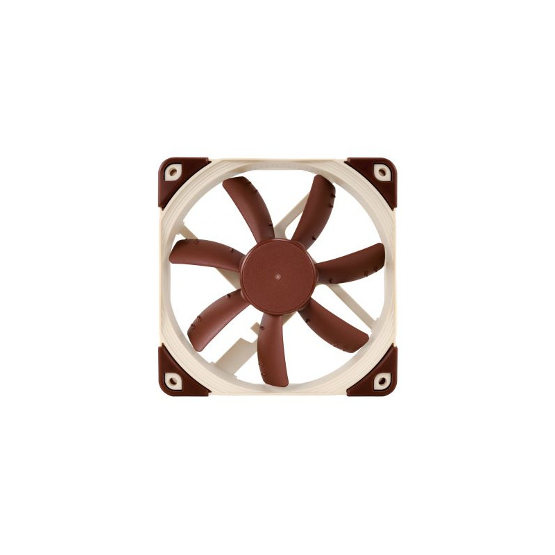 120mm Fan: Noctua S-Series S12A-FLX120mm 3-Pin Fan, 1200 RPM, 17.8 dB(A)