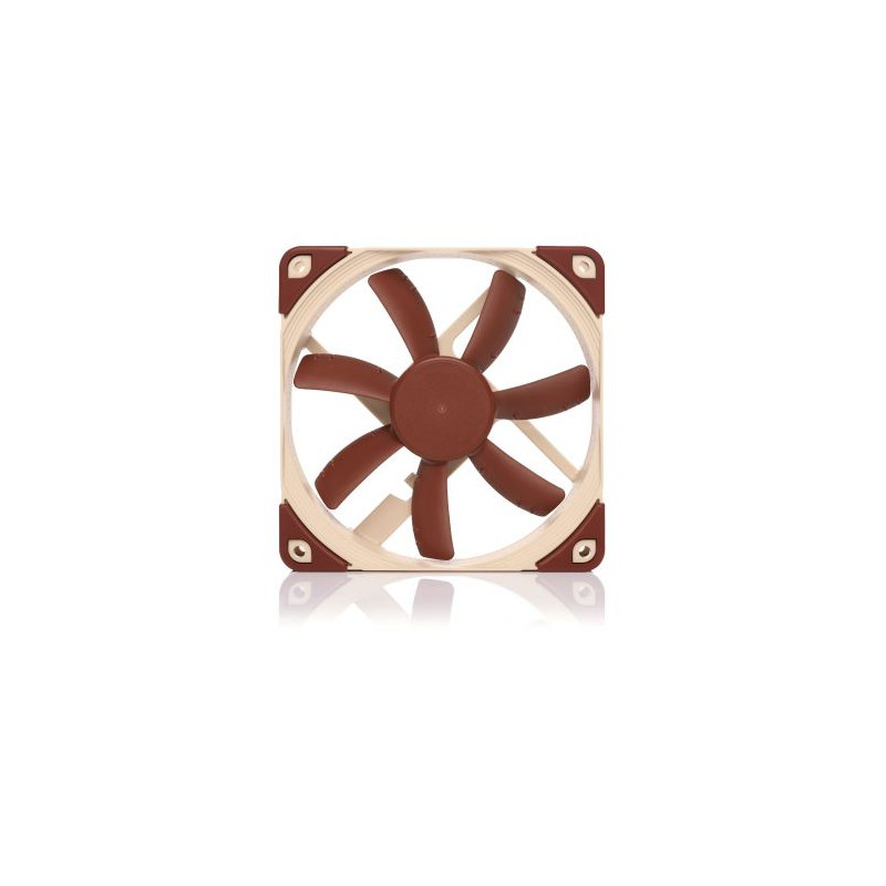 120mm Fan: Noctua S-Series S12A-PWM120mm 4-Pin PWM Fan, 1200 RPM, 17.8 dB(A)