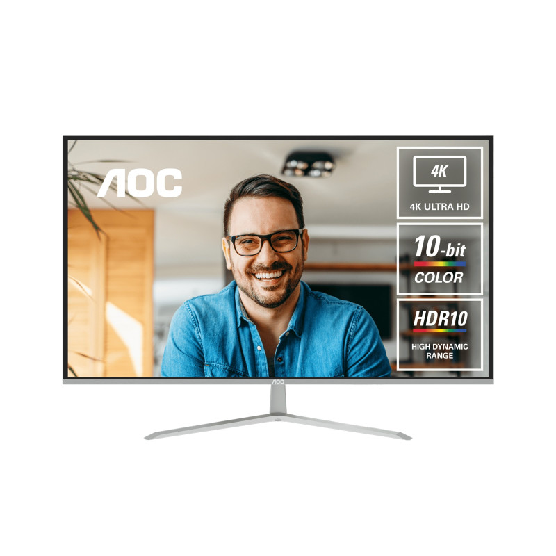 31.5" 4K Monitor ¨C UHD 3840¡Á2160 @60Hz, VA panel, 4ms GtG, 124% sRGB, DP 1.4, HDMI 2.0, 1.07B colors, Delta E 2, tilt adjustab