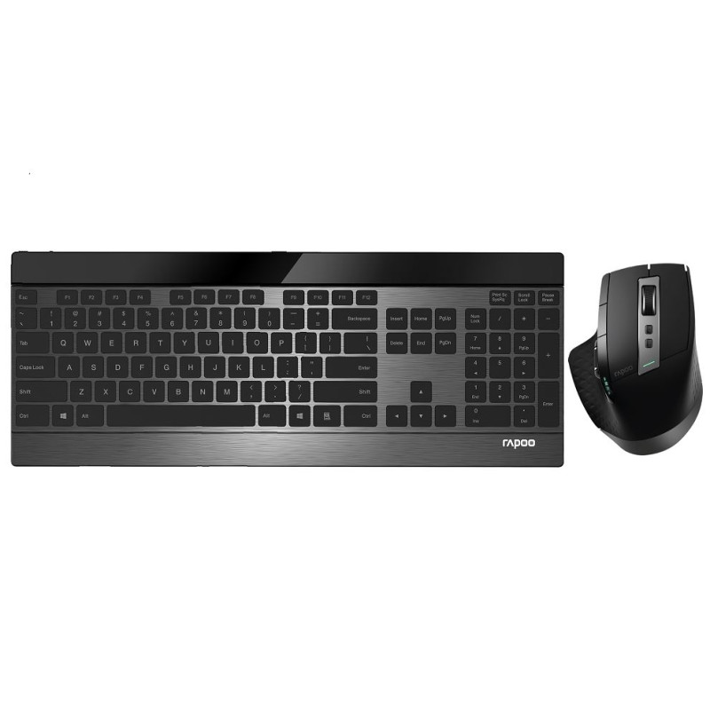 Multi-mode Wireless Ultra-slim Keyboard & Mouse - Bluetooth 4.0, 2.4G Multi-Mode Switch, Ultra-Slim Keys, Adjustable DPI, Contro