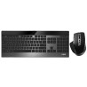 Multi-mode Wireless Ultra-slim Keyboard & Mouse - Bluetooth 4.0, 2.4G Multi-Mode Switch, Ultra-Slim Keys, Adjustable DPI, Contro