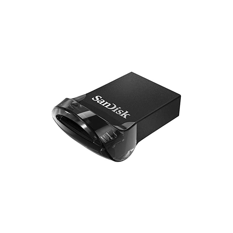 Ultra Fit USB 3.1 Flash Drive, CZ430 128GB, USB3.1, Black, Plug & Stay, 5Y