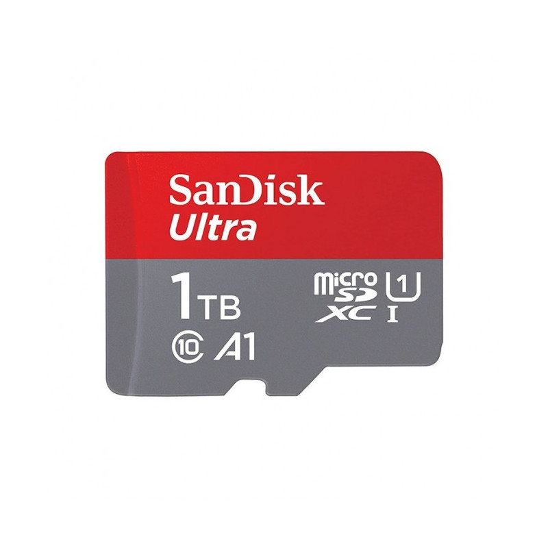 Ultra 1 TB Class 10/UHS-I (U1) microSDXC - 150 MB/s Read