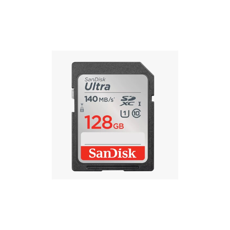 128Gb Ultra SDXC UHS-I Card 140MB/s Class 10