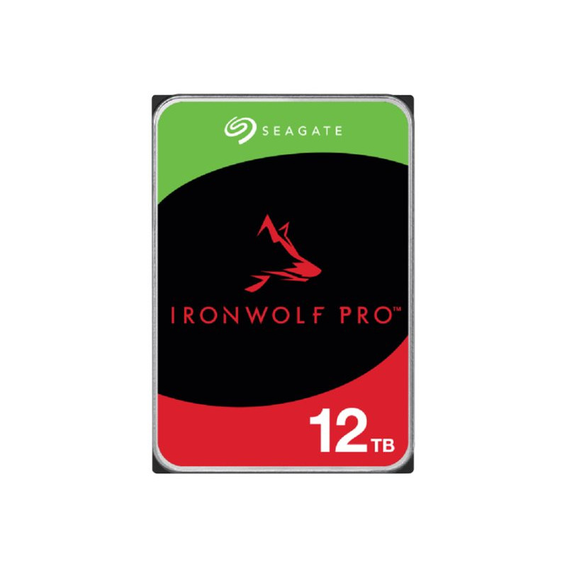 IRONWOLF NAS PRO INTERNAL 3.5" SATA DRIVE, 12TB, 6GB/S, 7200RPM, 5YR WTY