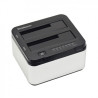 Aluminium Dual Bay USB 3.0 Docking Station for 2.5" and 3.5" SATA HDD