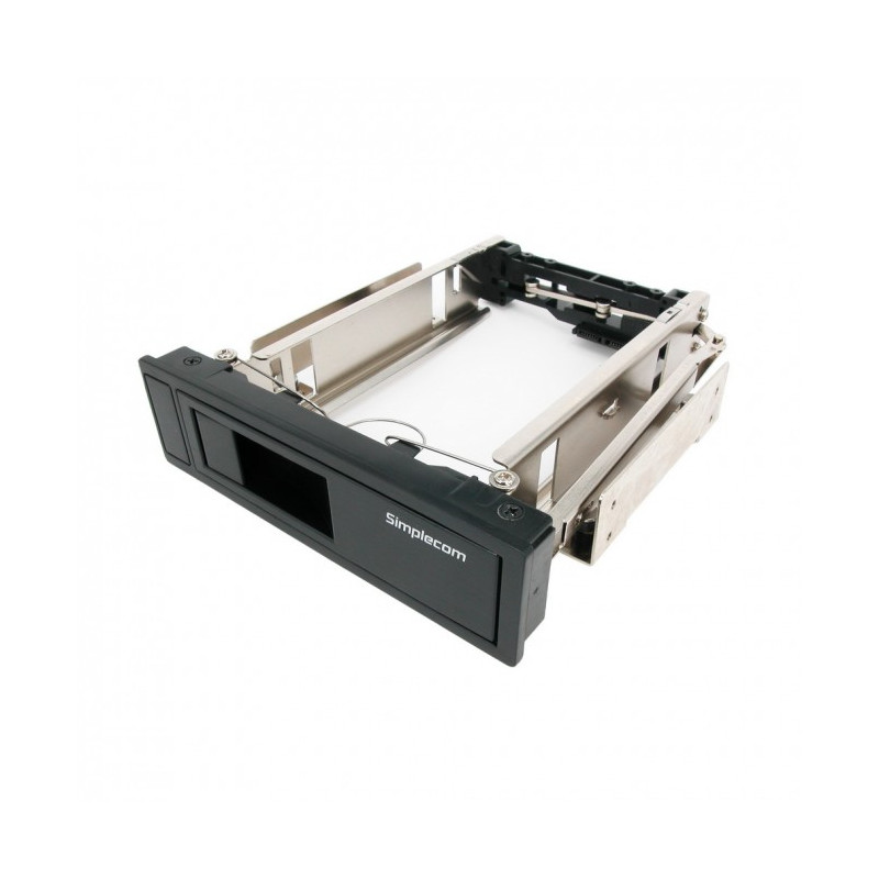 Internal 5.25" Bay Mobile Rack Hot Swap 3.5" SATA HDD Backplane Enclosure No Lock