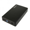 3.5" SATA Enclosure, USB 3.0, Tool-Free - Black