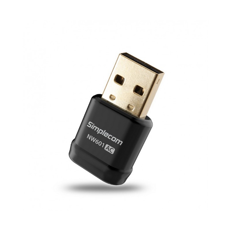 AC600 Mini WiFi Dual Band Wireless (433Mbps + 150Mbps) USB Adapter