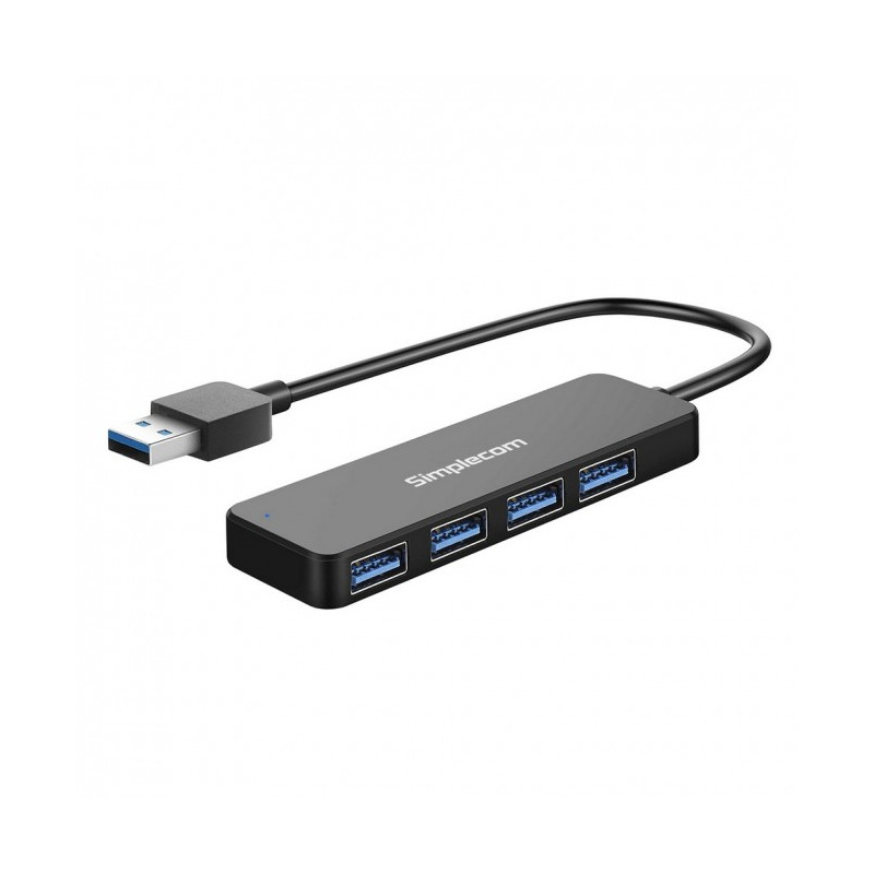 USB 3.0 (USB 3.2 Gen 1) SuperSpeed 4 Port Hub for PC Laptop