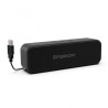 Portable USB Stereo Soundbar Speaker Plug and Play with Volume Control for PC Laptop