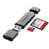 SuperSpeed USB-C Type-C and USB-A SD/MicroSD Card Reader USB 3.2 Gen 1 (USB 3.0)
