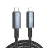 USB Type-C to USB Type-C Cable USB4 40Gbps 5A 240W PD3.1 8K@60Hz 1.5M