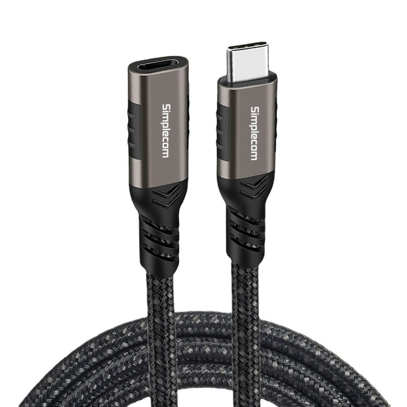USB Type-C Male to Female Extension Cable USB 3.2 Gen2 PD 100W 20Gbps 1M