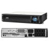 APC Smart-UPS C, Line Interactive, 3kVA/2100W, Rackmount 2U, 230V, 8x IEC C13+1x IEC C19 outlets, USB and Serial communication,