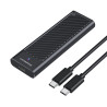 M.2 SSD to USB 3.2 Gen 2x2 USB-C Enclosure 20Gbps NVMe SATA Dual Protocol
