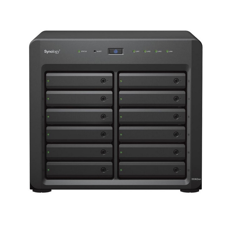 NAS: 12-BayDiskStation 3.5" Diskless, Built-in dual 10GbE RJ-45 ports, (Scalable) (ENT)SPECIAL ORDER IN ITEM, no return for refu