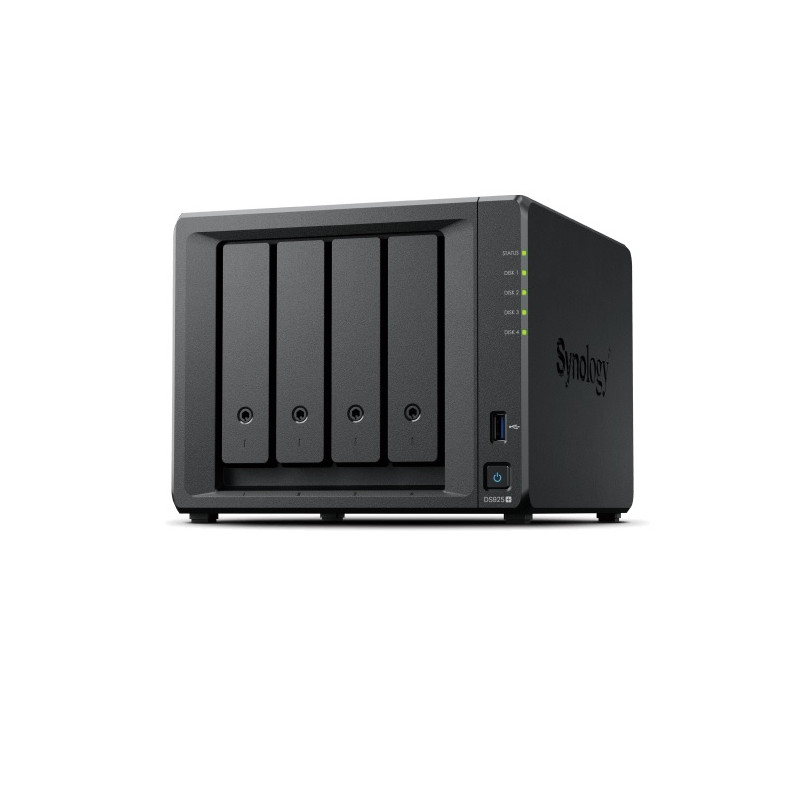 Nas: 4 BAY, AMD RYZEN V1500B 4 Core 2.2GHz, 4GB, 2 x 2.5GbE