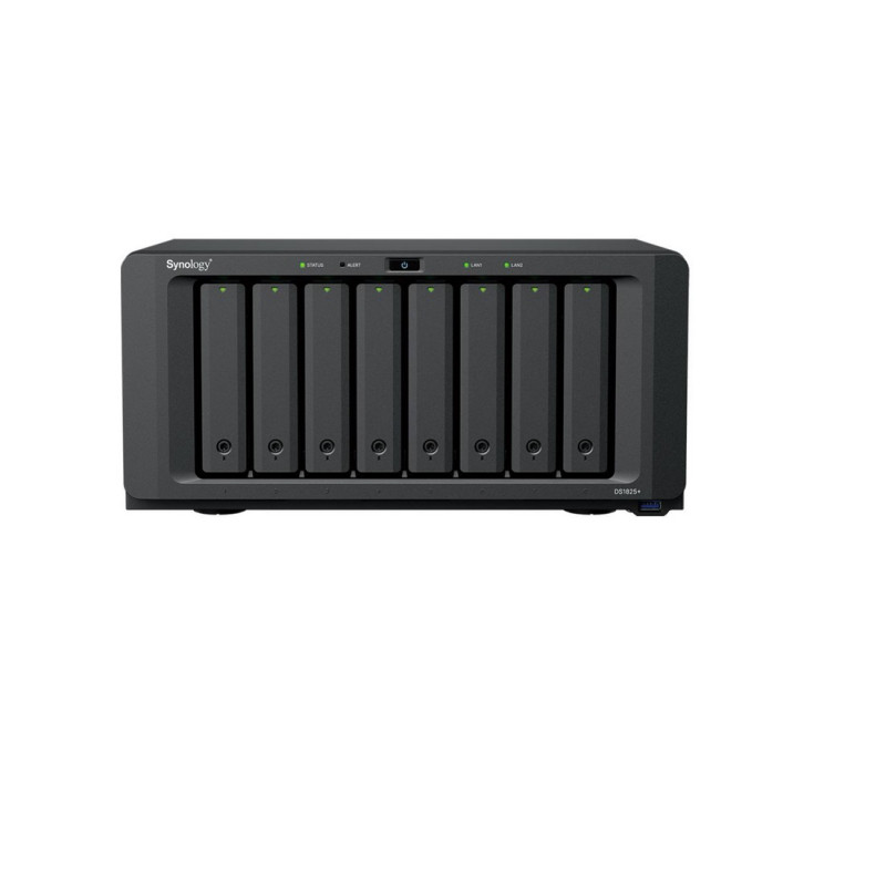 NAS: 8-Bay 3.5" Diskless 2x 2.5 GbE (Tower), AMD Ryzen Quad Core 2.2GHz, 8GB RAM, 3x USB3.2, 2x Expansion, 3 year Wty