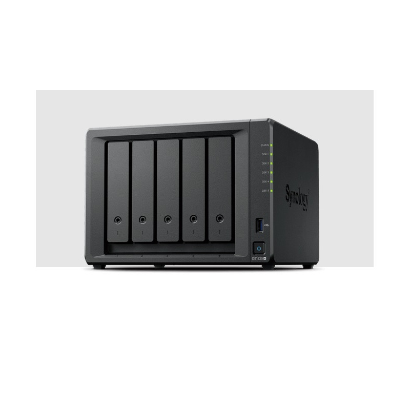 NAS: 5-Bay 3.5" , 2x 2.5 GbE (Tower), AMD Ryzen Quad Core 2.2GHz, 8GB RAM, x USB3.2, 2x Expansion 3 year Wty