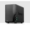 2-Bay 3.5" Diskless, Intel Celeron CPU, 2GB RAM, 1x 2.5GbE, 1x 1GbE, 2x USB 3.2