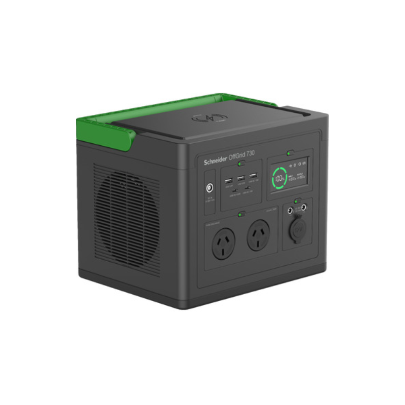 APC OffGrid Portable Power Station 500, 230V, 517Wh Lithium-ion, LCD, 2 AS3112 Australian outlets, Sinewave, 3 USB-A, 2 USB-C, W