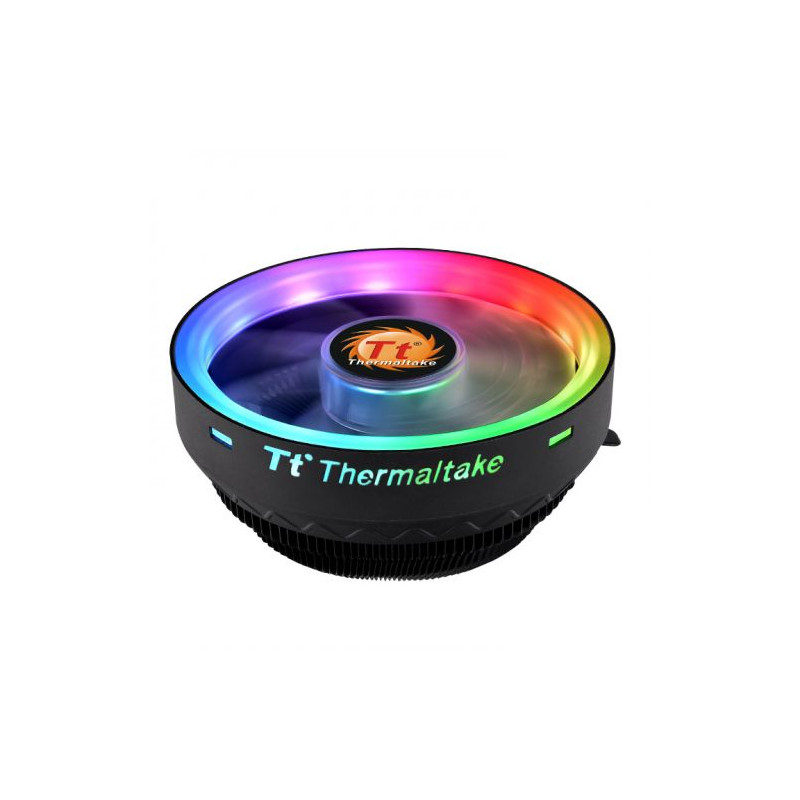 CPU Cooler: UX100 ARGB, 120mm ARGB Fan, 122.3x122.3x66.1mm, Support: Intel LGA1700, LGA1200, LGA115x, LGA775, AMD AM4, AM3, AM2,