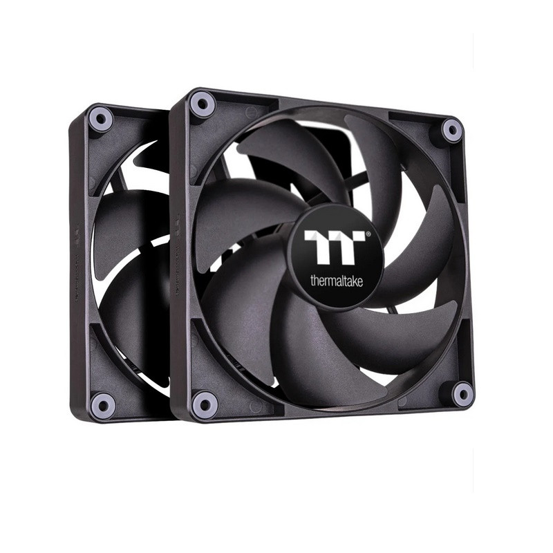 140mm CT140 Performance PWM Fan (up to 1500RPM) Black Edition - 2 Fan Pack