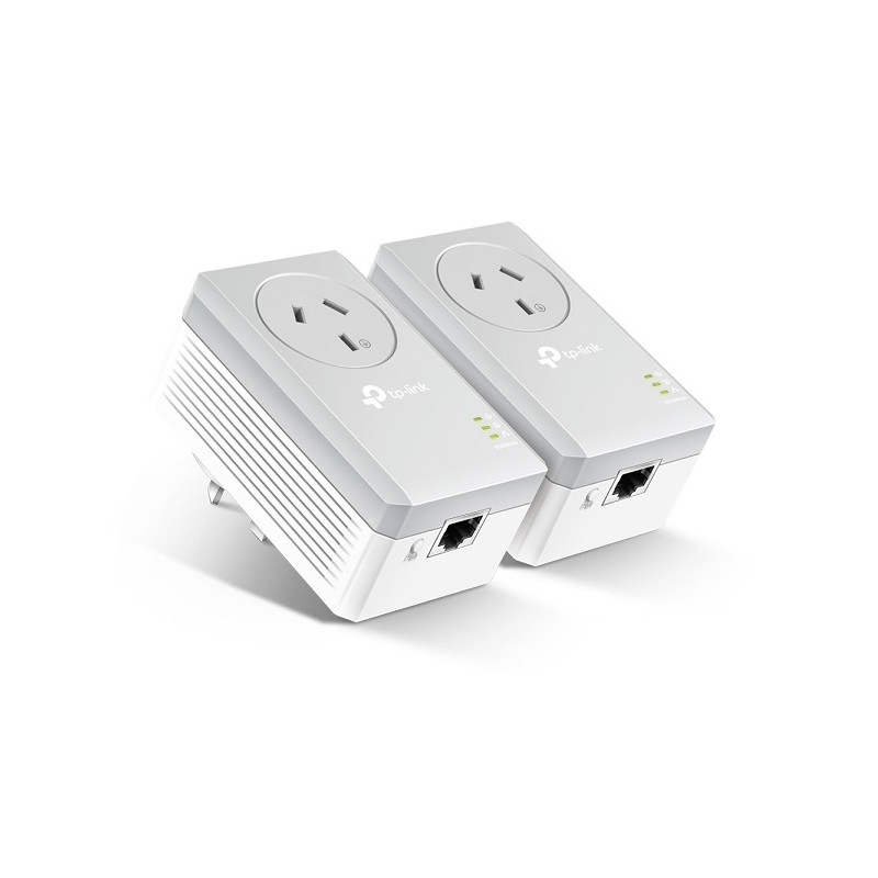 Powerline: AV600 Powerline Starter Kit With Passthrough