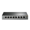 PoE Switch: 8-Port Gigabit Easy Smart Switch with 4-Port PoE 55W