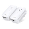 Powerline: AV2000 Powerline Starter Kit With Passthrough, 2x Gigabit LAN