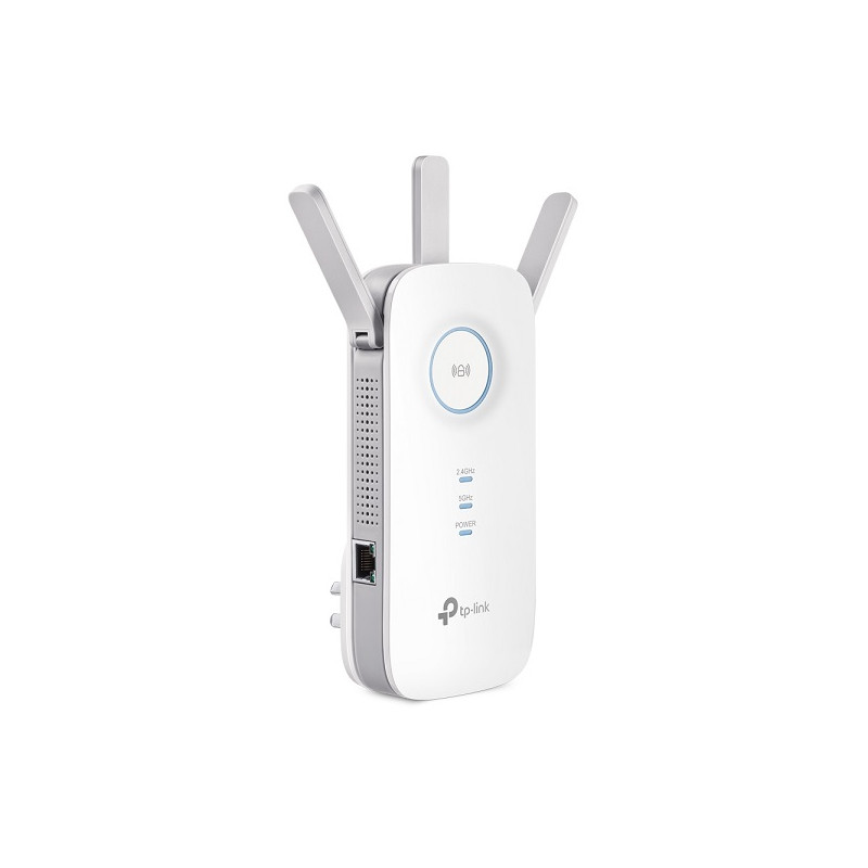 Range Extender: AC1750 Wi-Fi Range Extender, (450+1300) Mbps, 1x Gigabit LAN, 3x External Antenna