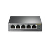 PoE Switch: 5-Port Gigabit Desktop Switch with 4-Port PoE+ 56W