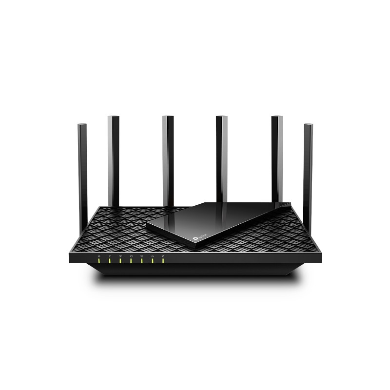 Router: AX5400 Wi-Fi 6 Dualband(4804+574 Mbps) with 4T4R+ HE160 support MU-MIMO and OFDMA, 1x Gigabit WAN/ 4xGigabit LAN ports,