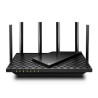 Router: AX5400 Wi-Fi 6 Dualband(4804+574 Mbps) with 4T4R+ HE160 support MU-MIMO and OFDMA, 1x Gigabit WAN/ 4xGigabit LAN ports,