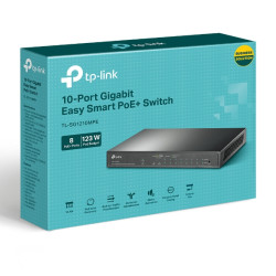POE Switch: 10-Port Gigabit...