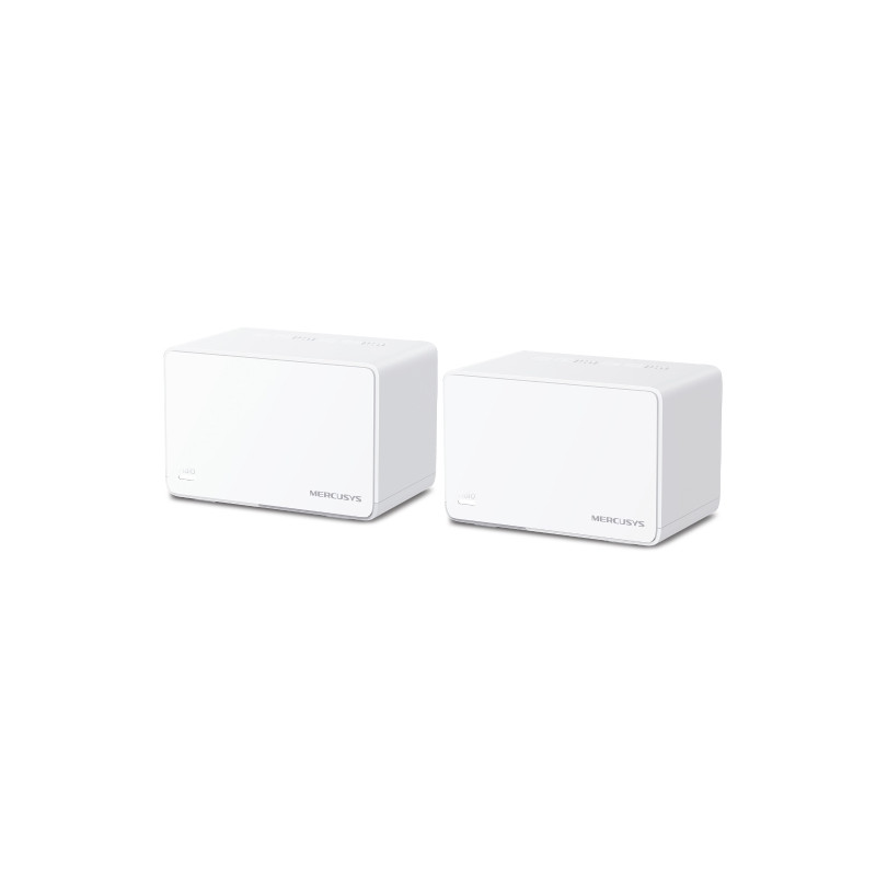 Mercusys AX3000 Whole Home Mesh WiFi 6 System - 3¡Á Gigabit Ports per Halo Unit (WAN/LAN auto-sensing) (2-Pack)