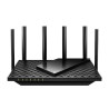 Router: AX5400 WiFi 6 Multi-Gigabit (5GHz: 4804Mbps, 2.4GHz: 574Mbps), 2.5Gb WAN/LAN, 1GB LAN/WAN, 3 x 1Gb LAN ports