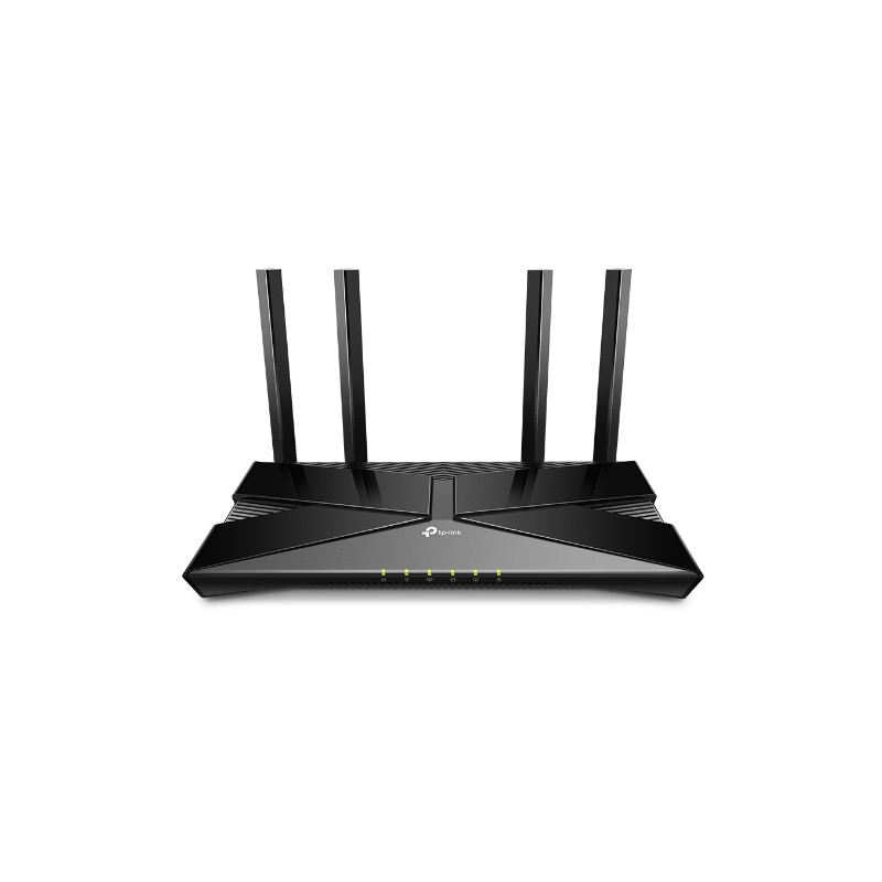 Router: AX1800 Wi-Fi 6 Dual-Band - 4¡Á Fixed High-Performance Antennas, 1¡Á Gigabit WAN Port, 4¡Á Gigabit LAN Ports