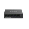 Mercusys 5-Port Gigabit Desktop Switch with 4-Port PoE+ (total 65W), 10/100/1000 Mbps RJ45 ports, Up to 250 m