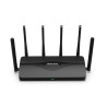 Router: Mercusys BE9300 Tri-Band Wi-Fi 7 Router (2YW) (WIFI7) 574 Mbps at 2.4 GHz + 2880 Mbps at 5 GHz + 5760 Mbps at 6 GHz