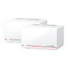 Mercusys Halo BE6500 Whole Home Mesh Wi-Fi 7 System, 688 Mbps at 2.4 GHz, 5760 Mbps at 5 GHz, upto 460 m2 coverage, MLO, 4096-QA