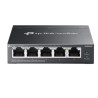 Omada Easy Managed POE Switch: 5-Port Gigabit with 4-Port PoE+ (total 64W), PoE Auto Recovery, VLAN, QoS, IGMP Snooping, Loop Pr