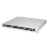 UniFi 48 port Managed Gigabit Layer2 and Layer3 switch with auto-sensing 802.3at PoE+ and 802.3bt PoE (660W total)- Touch Displa