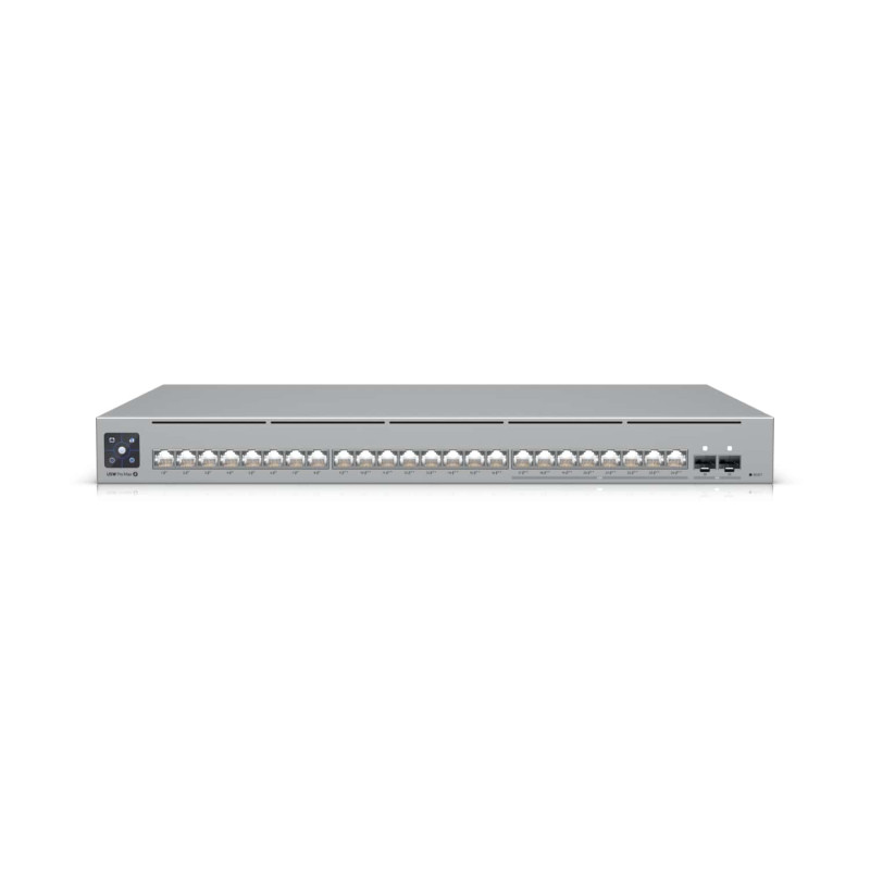 POE SWITCH: UniFi 24-Port, POE 400W, (8) 2.5GbEPoE++, (16) GbE Ports - (8) PoE+, (8) PoE++, (2)10G SFP+, Layer3, Rack Mount
